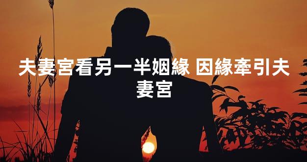 夫妻宮看另一半姻緣 因緣牽引夫妻宮
